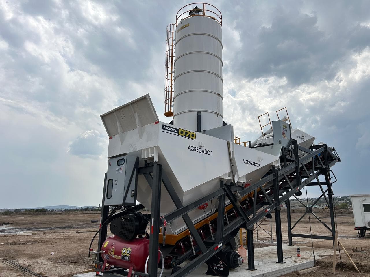 Planta dosificadora de concreto Bosemi modelo D70
